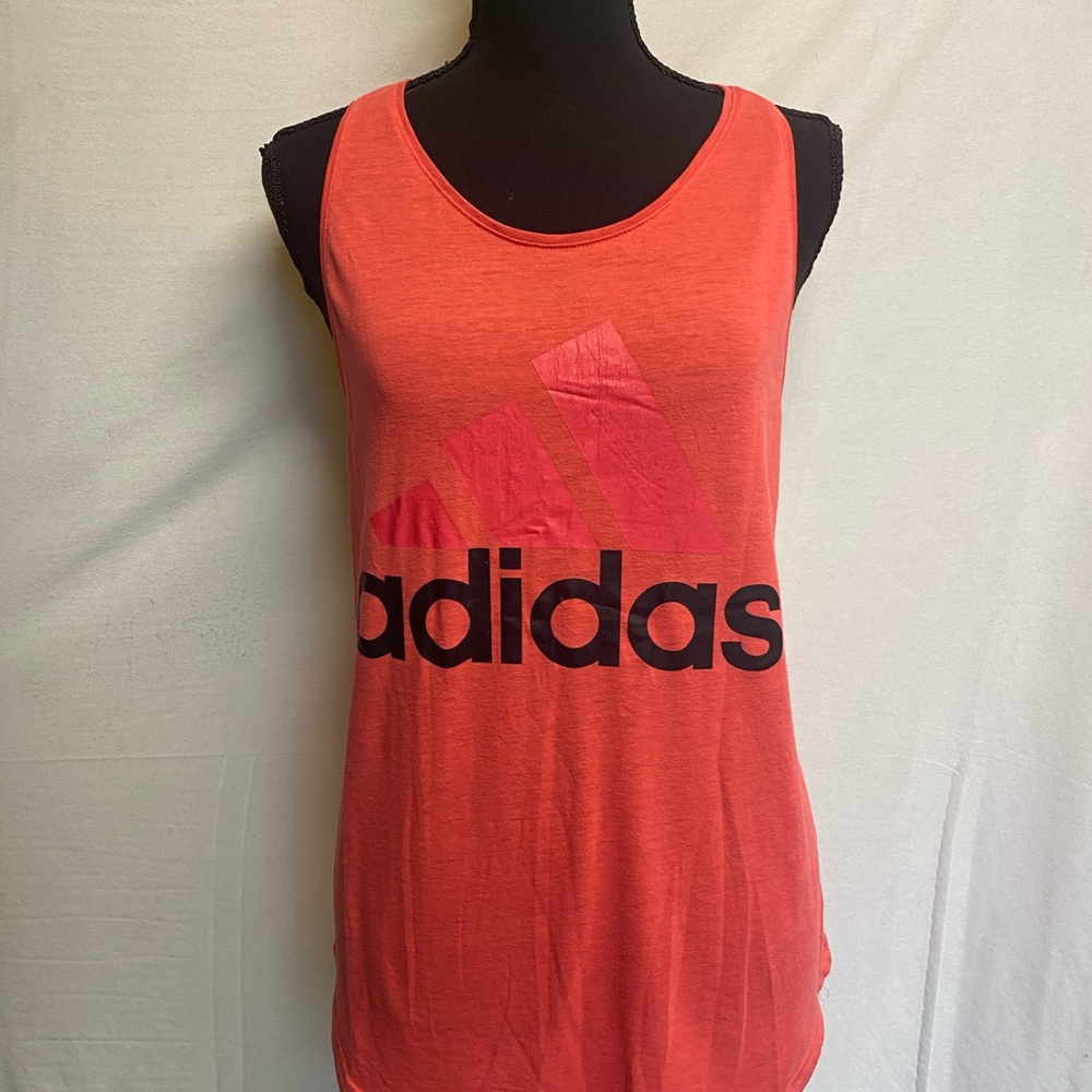 Adidas Women's Coral Tank Top with Logo